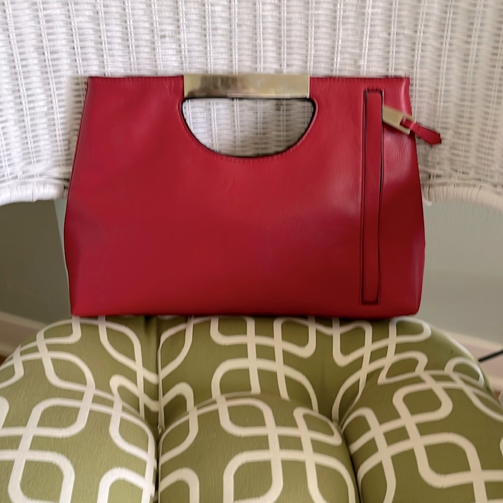 The Limited Vintage Clutch Purse, Red